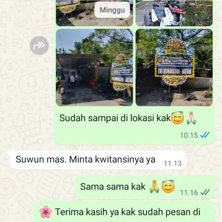 Pengiriman Papan Bunga Duka Mranggen